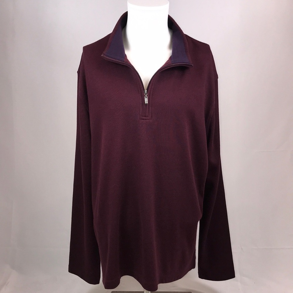 Joseph Abboud XL Maroon Sweater
